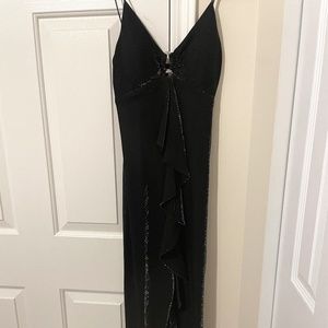 Black Shimmer Cocktail/Prom Dress